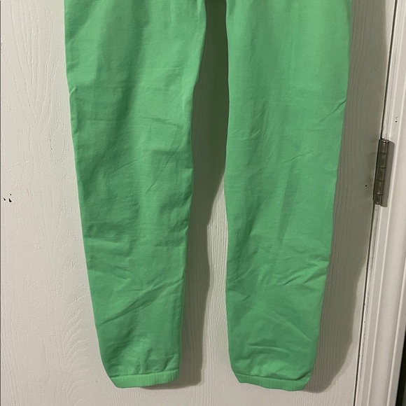 Free People Movement Good Karma Lime Green Leggings Size Medium/Large - Picture 4 of 10